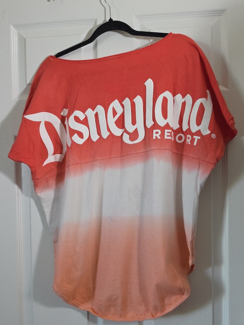 Disneyland Resort Women's Coral Ombre Short Sleeve Tee